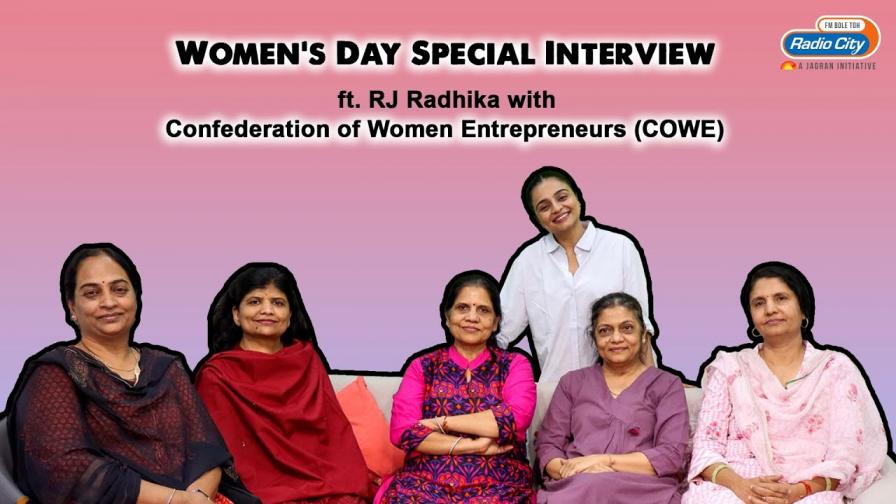 Breaking Barriers RJ Radhika in Discussion with COWE on Womens Entrepreneurship for International Womens Day
